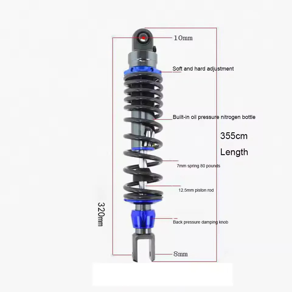 ya 5 8.7 Durable Motorcycle Shock Absorber for Yamaha for FORCE RSZ BWS 125CC Suspension