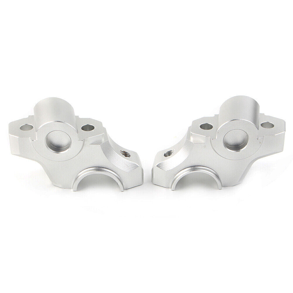 ya 5 8.7 Handle Clamp Handlebar Riser Bar for Yamaha MT FZ 09 MT09 2013-2017 2016 Silver