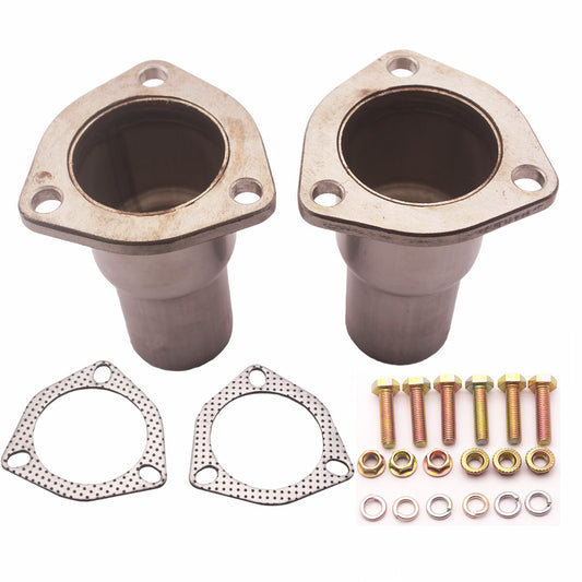 ya 2 7.16 304 SS HEADER COLLECTOR KIT 2.5 63mm INLET 2 50mm OUTLET & Gasket
