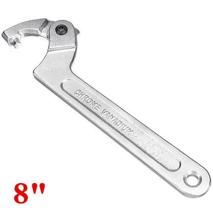 ya 5 8.7 Adjustable Motorcycle ATV Tool Shock Absorber C Clamp Spanner Hook Wrench 8