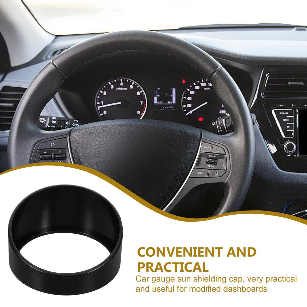 ya 5 8.7 Instrument Visor Car Dashboard Shade Plastic for Motorcycle Gauges Cap