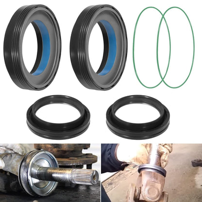 ya 5 8.7 1 Set 50491 41784-2 Front Axle Vaccum Knuckle &Tube Seal Kit for Ford Super Duty