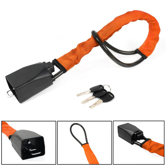 ya 10 5.29 Universal Steering Wheel Lock Anti-Theft Security System Car Truck for SUV Auto Lock