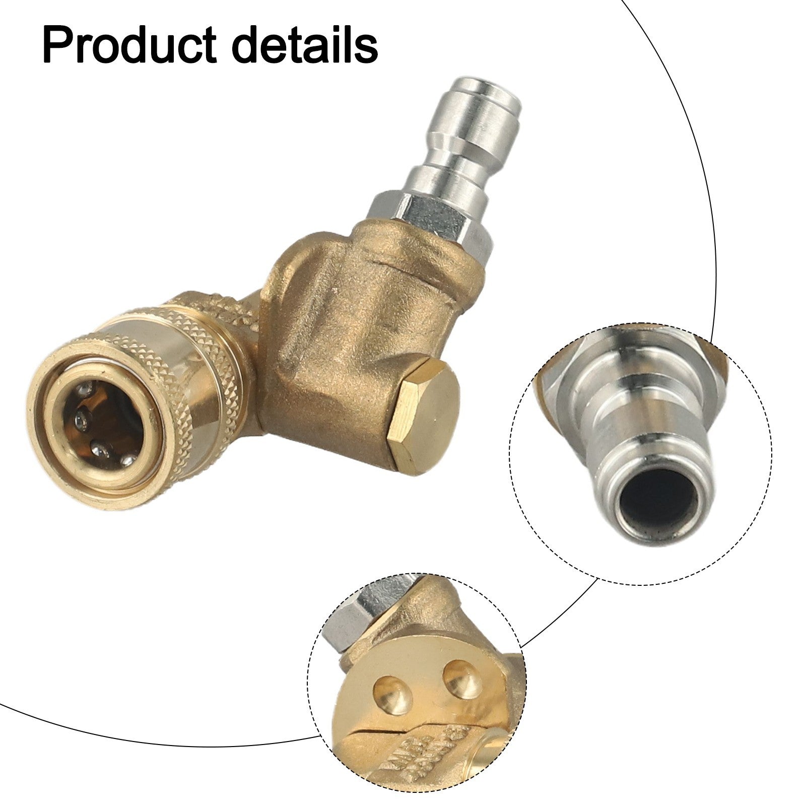 ya 26 Pressure Washer Nozzle For 360 De Pivoting Coupler Cleaning Connector New
