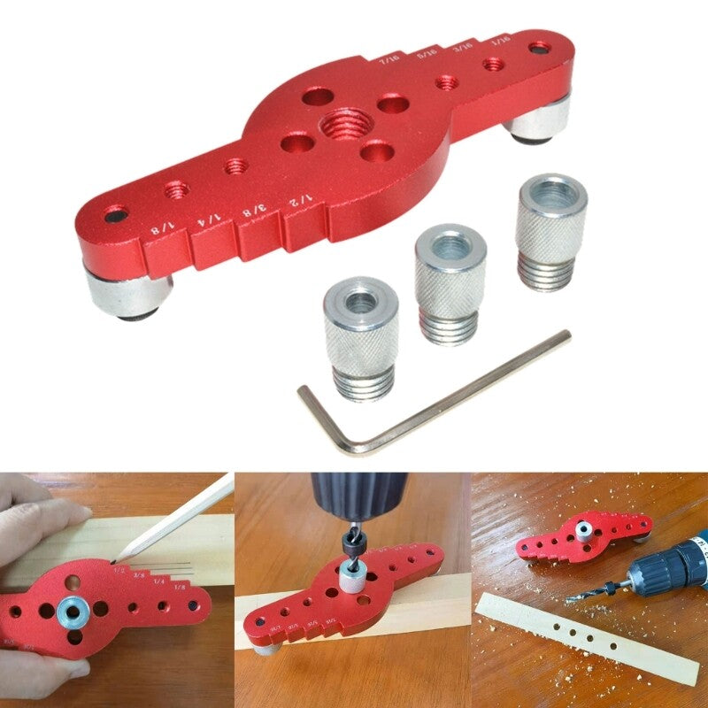 ya 17 Vertical Pocket Hole Drilling Jig Woodworking Dowelling Jig Locator Tool
