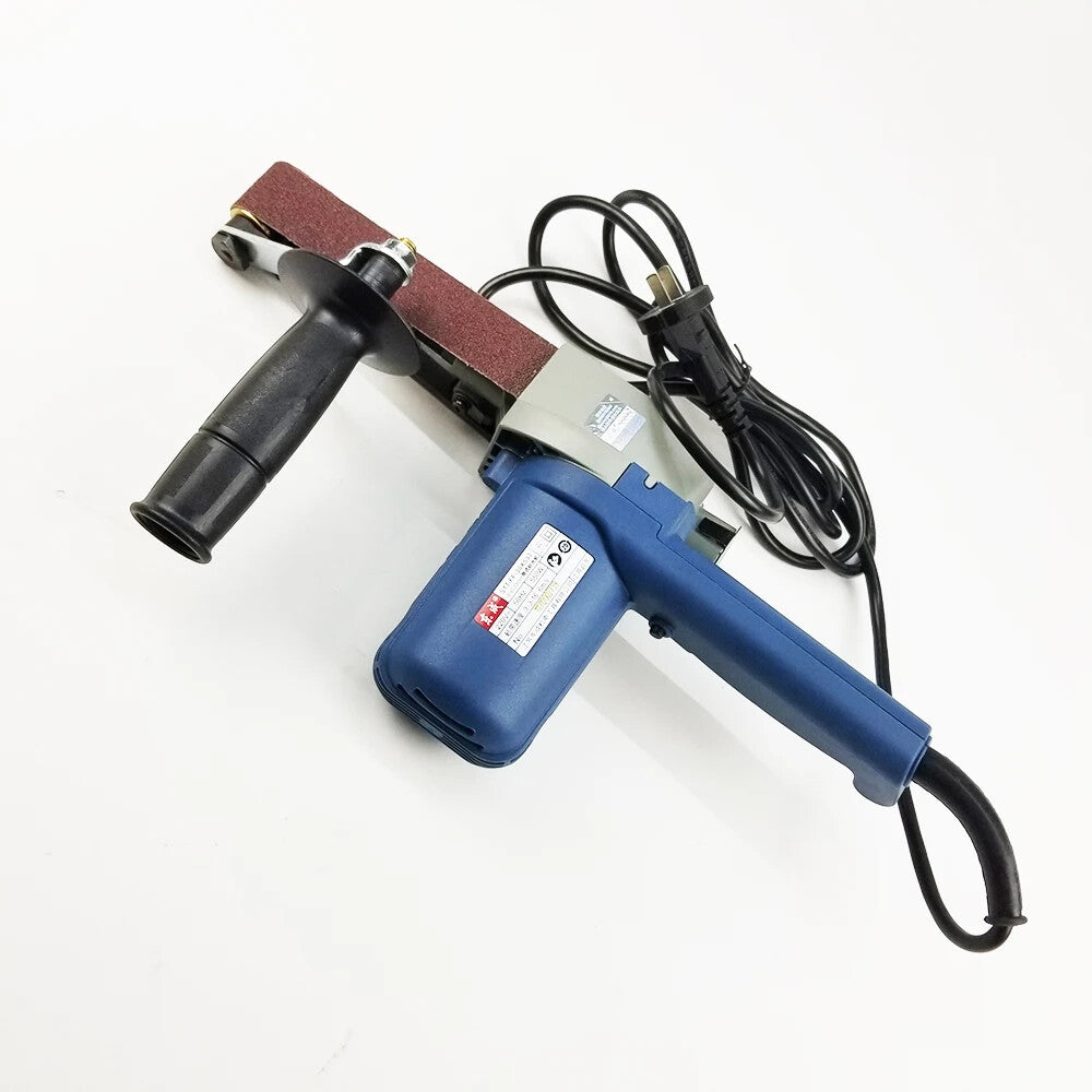 ya 17 220V Electric Belt Sander 30x533MM Belt Polishing Sanding Machine Variable 550W