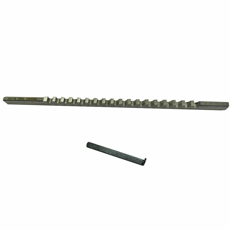 3mm A Push-Type Keyway Broach Cutter HSS Metric Size CNC Machine Cutting Tool