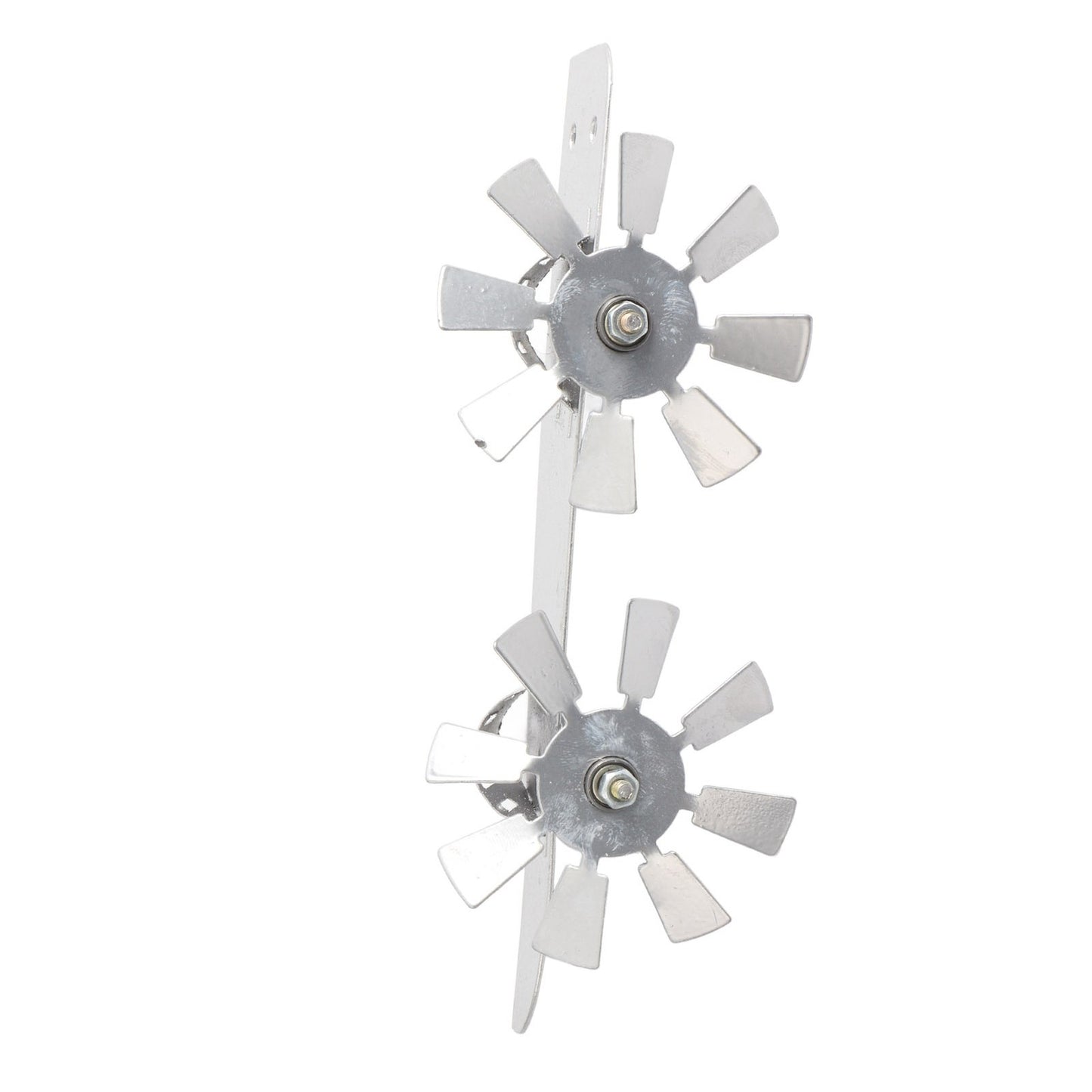 ya 14 Aircraft Wind Sculpture Wind Powered Rotate Stainless Steel Airplane