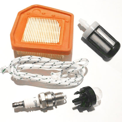 ya 17 Kit For- Trimmers FS240 FS260 FS360 FS410 FS460 Air Fuel Filter Spark Plug