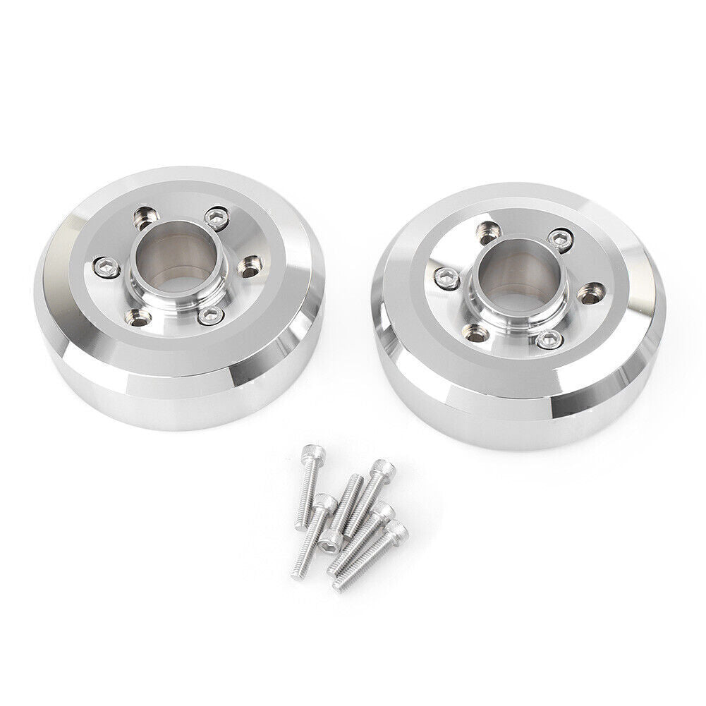 ya 2 7.16 2x Chrome Tips Cover F for Ram e Fit for BMW R NINE T 2014 2015 2016