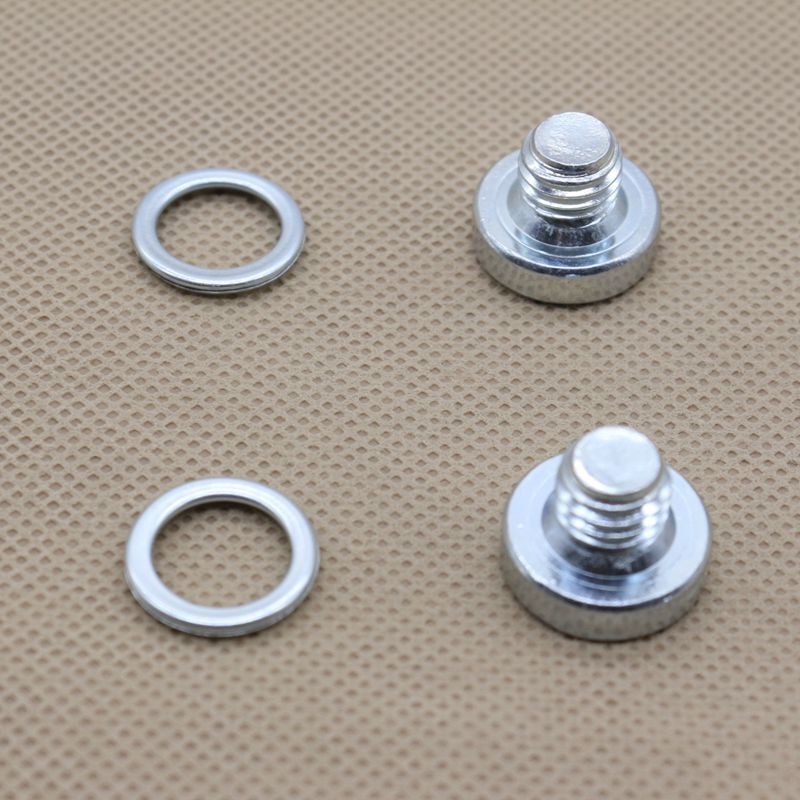 ya 1 8.5.2 2 sets of transmission pan drain plugs and sealing washers for and for Lexus 90341-10021