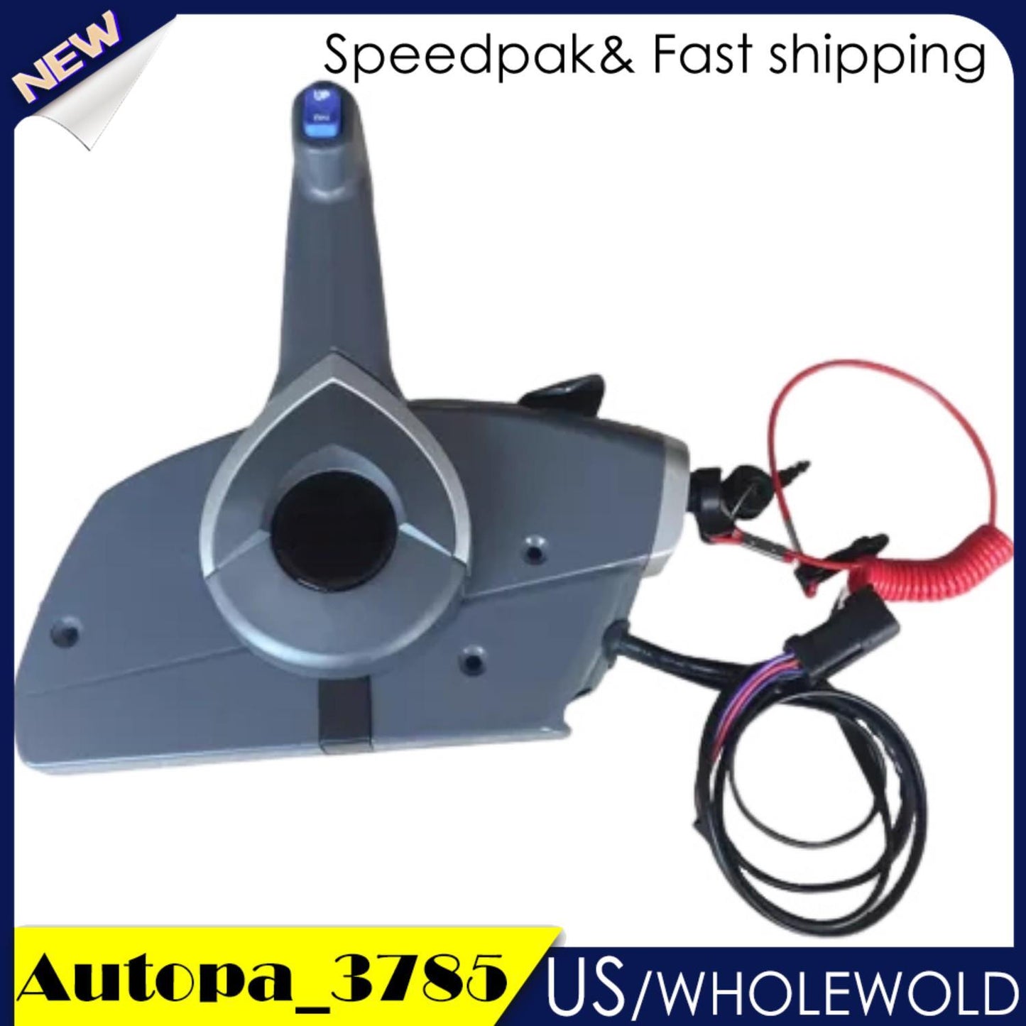 ya 27 7.20 Control Box-5006180 for BRP Johnson Evinrude OMC Side Surface Mount Remote New