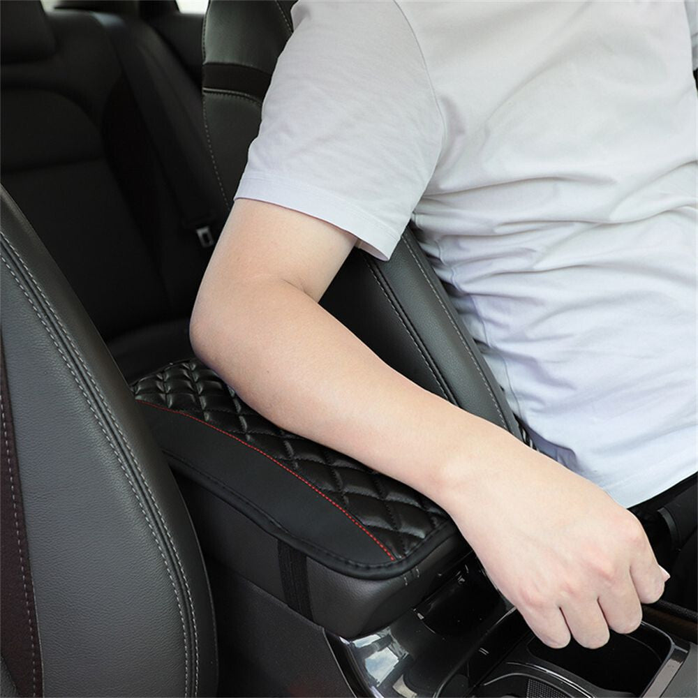 ya 5 8.7 Car Armrest Pad Cover Center Console Box Support Mat Protector Interior Leather