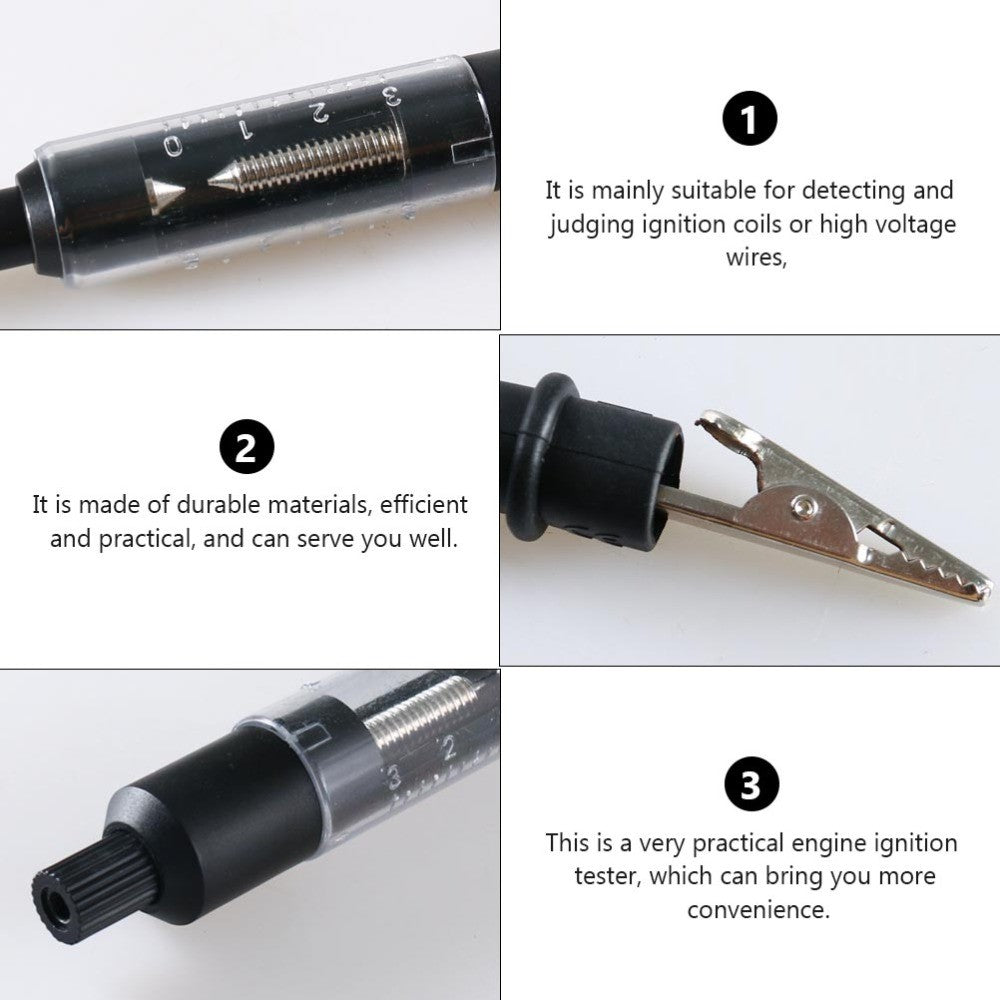 ya 5 8.7 Adjustable Ignition System Tester Useful Engine Ignition Coil Tester for Ca