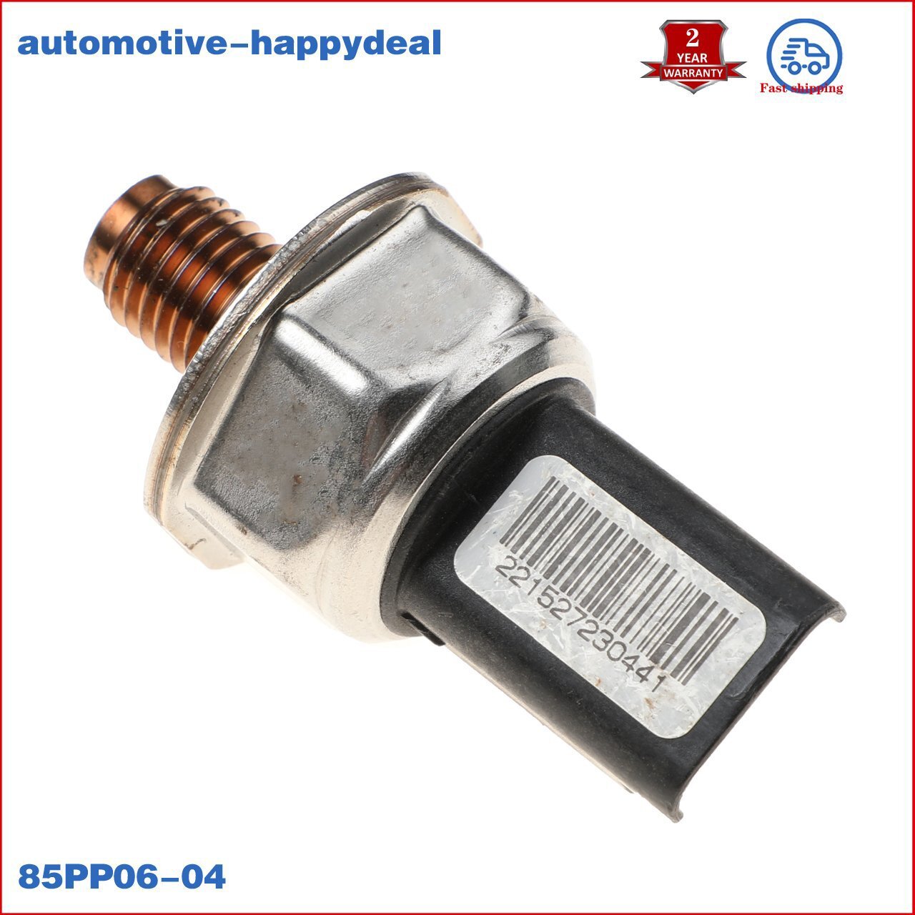 ya 1 8.5.4 Fuel Rail Pressure Sensor for Citroen for Peugeot 1.4 1.6 HDi 85PP06-04