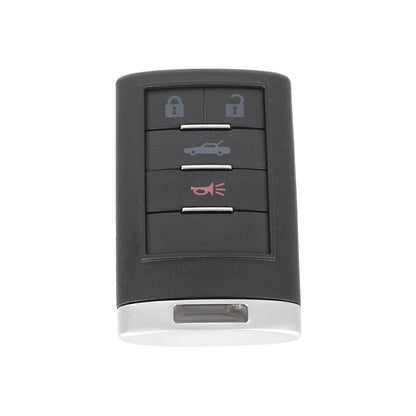 ya 5 8.7 4-Button Blank Remote Key Fob Shell Case Replacement for Cadillac CTS XLR