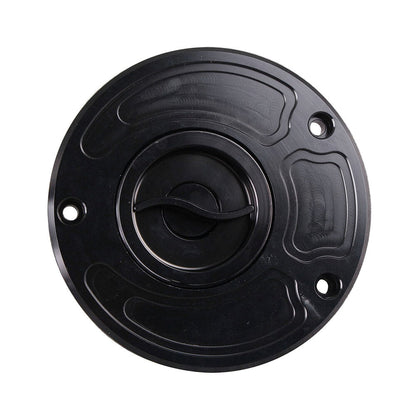 ya 5 8.7 CNC Fuel Gas Tank Cap Cover for Kawasaki 2003-2006 Z1000 2002-2005 ZZR1200 Black