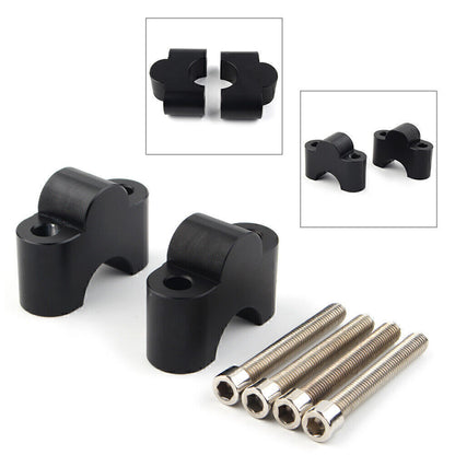 ya 5 8.7 1 1/8 28mm CNC Handlebar Risers Bar Mount Clamp Adapter For Sc for Ram bler / EFI