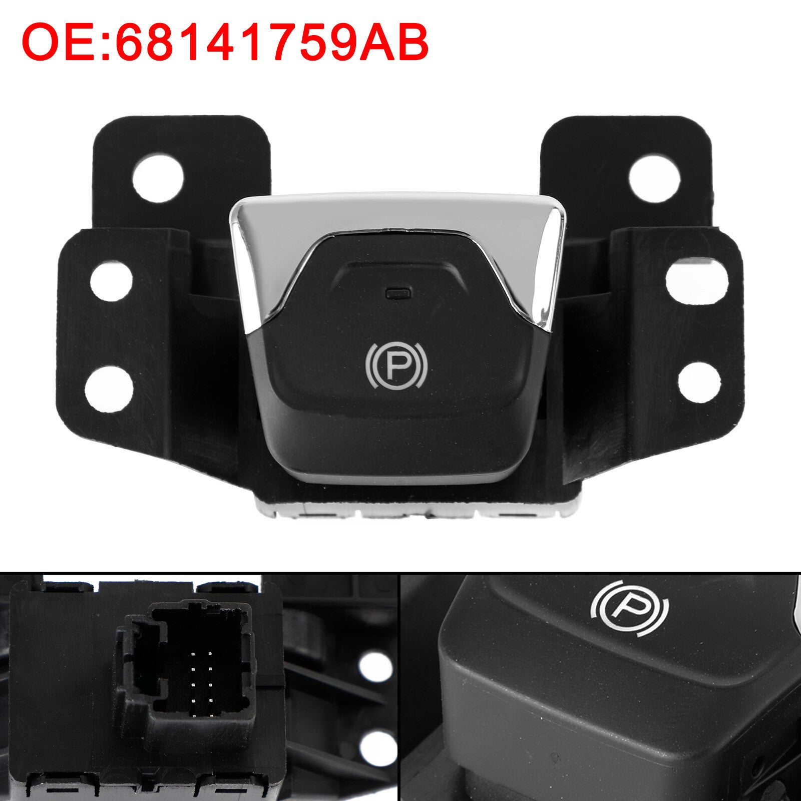 ya 1 8.5.2 Electric Parking Brake Handle Switch 68141759AB for Jeep Cherokee 2014-2020 TG
