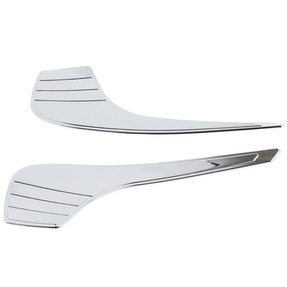 ya 5 8.7 Chrome Motorcycle Tri-Line Fairing Accents Fit for Harley Electra Glide Trike