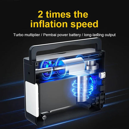 ya 14 Air Compressor Pump Portable Tire Inflator Multi-functio l Portable Air Pump