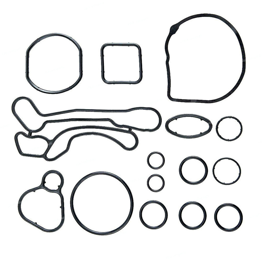 ya 5 8.7 1 Set Rubber Engine Oil Cooler Gasket Seal Kit for Chevrolet Aveo for Pontiac for Saturn