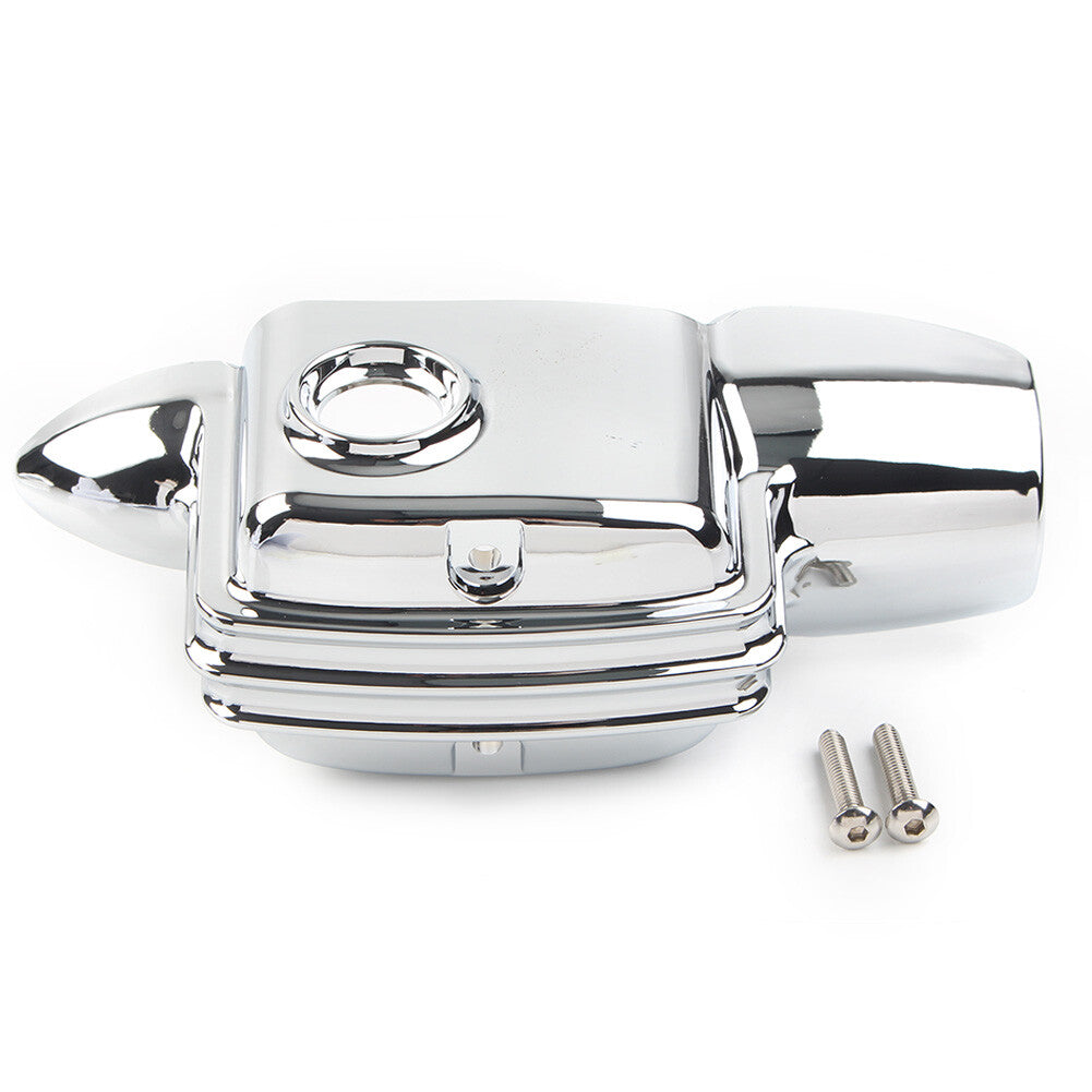 ya 5 8.7 Rear Brake Master Cylinder Cover Fit For Touring Electra Glide 2008-2021 Silver