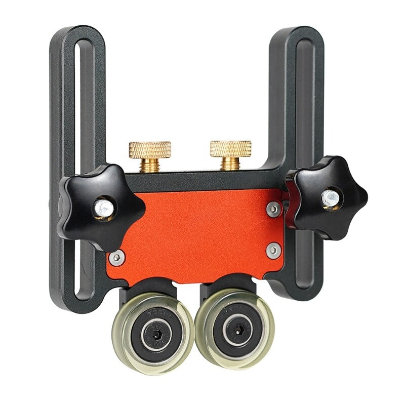 ya 25 Woodworking Double Wheel ing Table Feeding Guide Roller Carpentry Tool