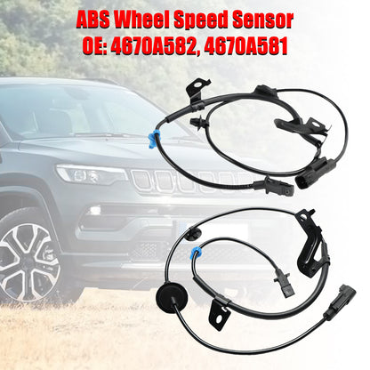 ya 1 8.12 baidi 2Pcs Rear Left&Right ABS Wheel Speed Sensor for Jeep Compassm Mk49 Patriotm Mk7