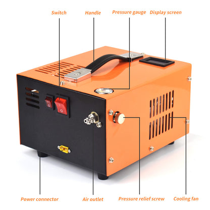ya 14 30Mpa Protable PCP Air Compressor&Transformer Pump PCP Tank Car 110V / 12V
