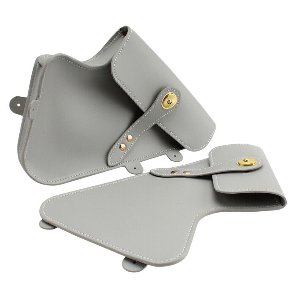 ya 12 5.21 Maintenance F for Ram e Sides Tool Bag Retro Leather Bag Fit for BMW RnineT Silver Motor