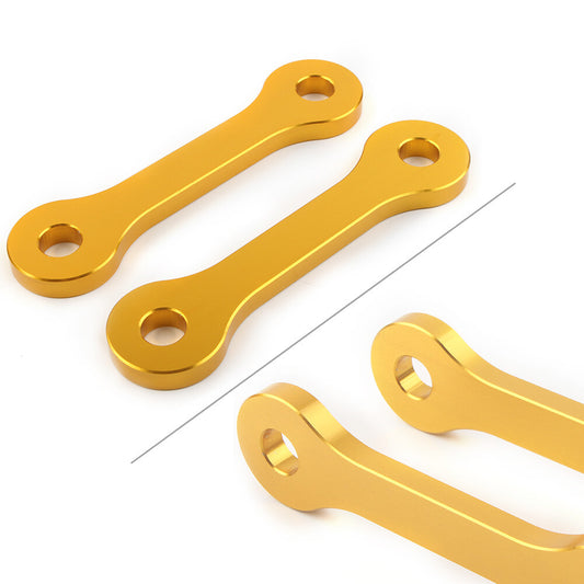 ya 4 6.17.2 Rear Lowering Drop Link Kit for Suzuki DRZ400 SM/S/E DRZ400SM 2000-2020 Gold