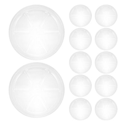 ya 14 15pcs Plant Saucers Drip Tray - 6inch Plastic Flower Pot Saucers For Indoor 