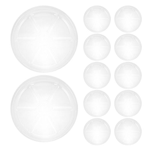 ya 14 15pcs Plant Saucers Drip Tray - 6inch Plastic Flower Pot Saucers For Indoor 