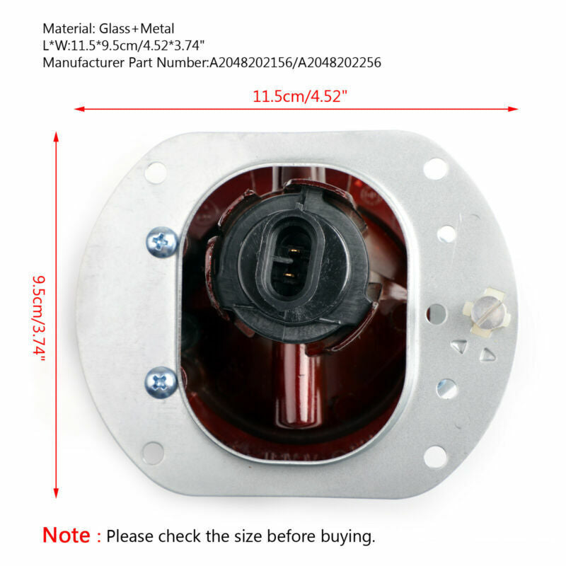 ya 1 8.5.2 1X Front Fog Light Left Lamp For 2008-2010 for Benz C300 C63 AMG C350 A2048202156 A2