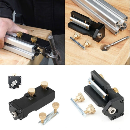 ya 17 Ergonomic Aluminum Tapped Guide For Enhances Stability In DIY Furniture Making