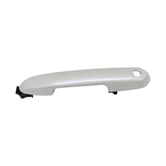 ya 13 5.27 Front Left Exterior Door Handle Pearl White for Toyota RAV4 Highlander 2019-2023