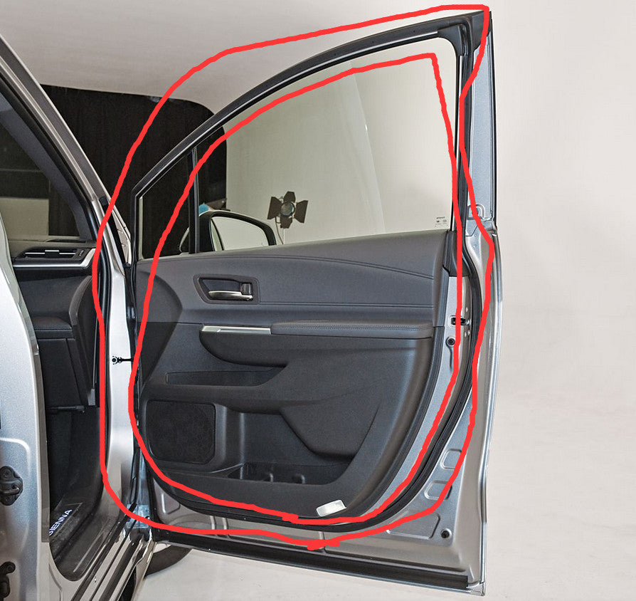 ya 9 6.4 2021¨C2024 for Toyota for SIENNA Front Right Door Weatherstrip Seal 67861-08030