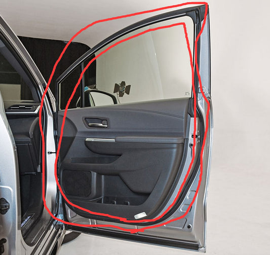 ya 9 6.4 2021¨C2024 for Toyota for SIENNA Front Right Door Weatherstrip Seal 67861-08030
