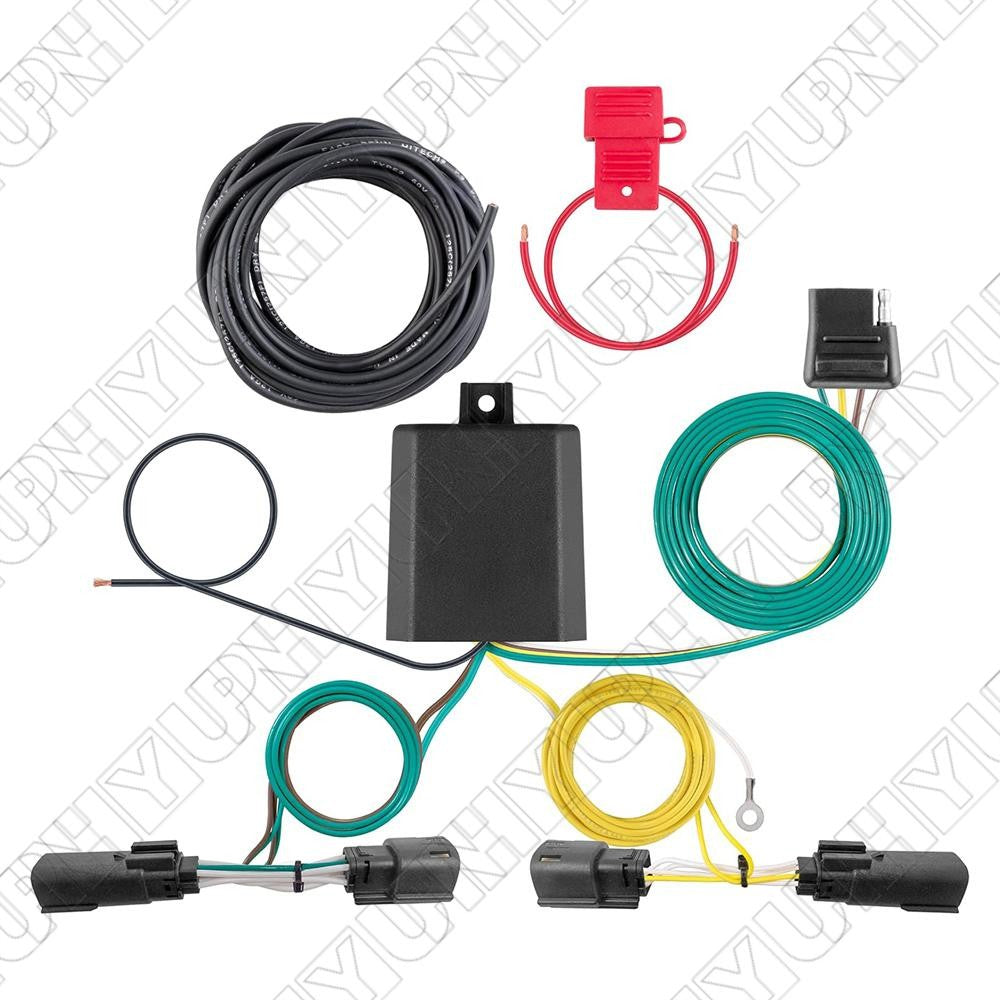 ya 1 7.13 For 21-25 for Jeep for Grand Cherokee L Trailer Tow Light Wiring Harness Connector 4-Pin