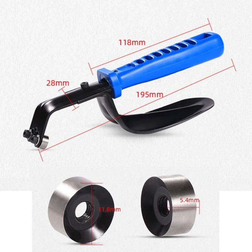 ya 14 Handheld Double Sheet Metal Deburring Tool DB1000 Portable Hand Burr Trimming
