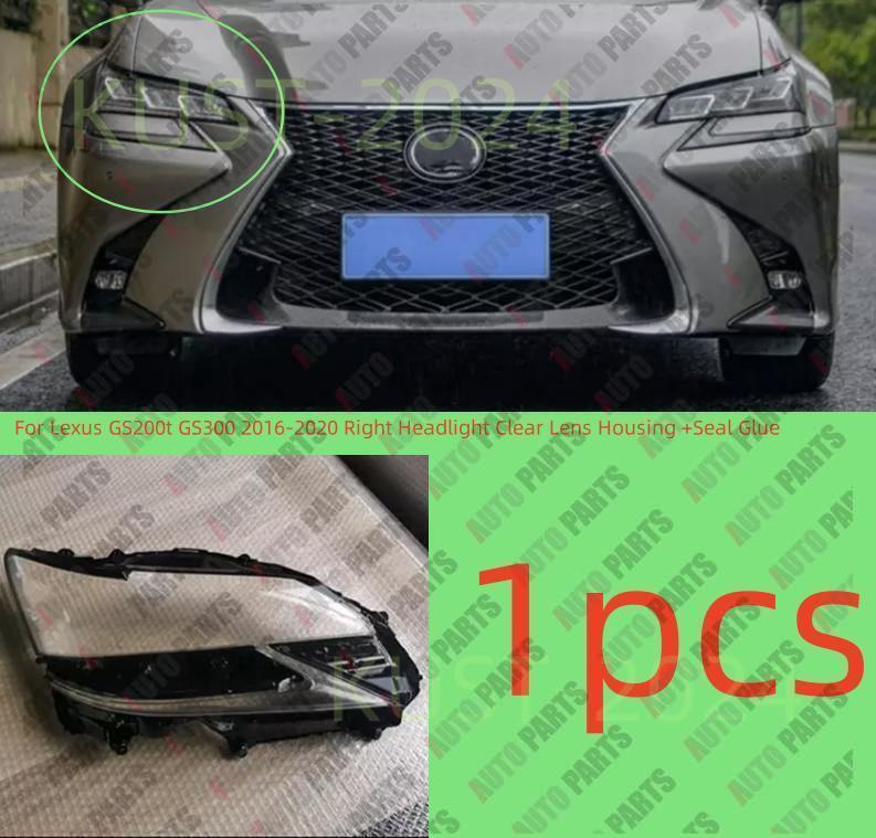 ya 4 6.22 Compatible with for Lexus GS200t 16-20 right light transparent lens housing + sealant