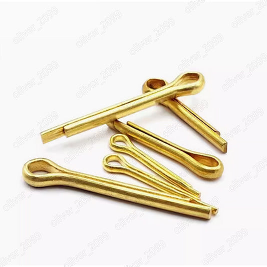 Brass Split Pins Hairpins M2 M2.5 M3 M4 M5 M6