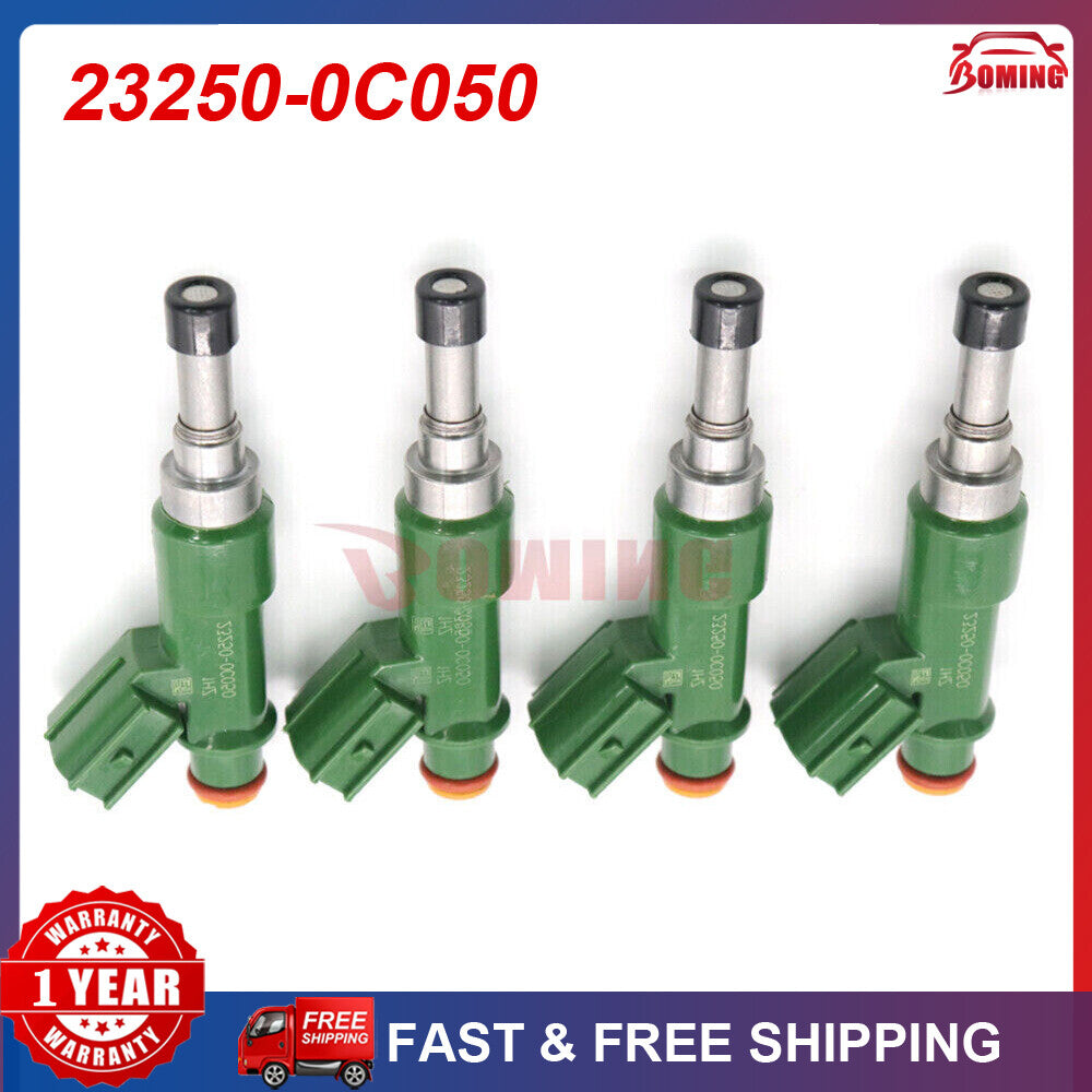 ya 1 7.2 New 23250-0C050 Fuel Injector for Toyota Hilux Vigo 2TR Car Styling 4 pcs