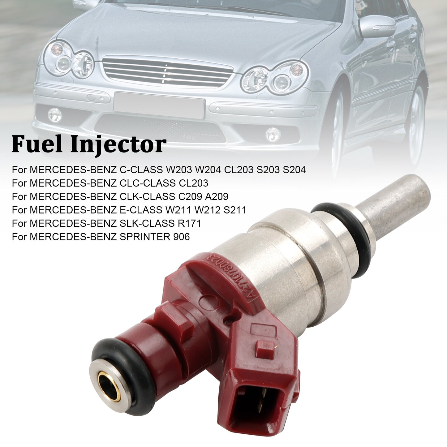 ya 1 8.5.1 1PCS Fuel Injector A2710780023 for Mercedes for Benz C-Class CLK-Class 1.8L