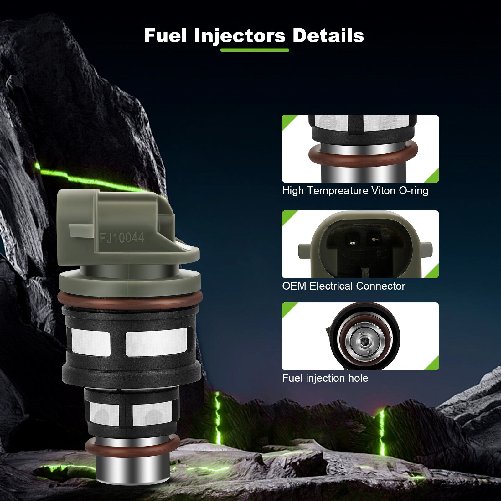 ya 1 8.5.1 4 Fuel Injectors For 1992-1997 for Cavalier 1994-1996 for Buick Century 2.2L