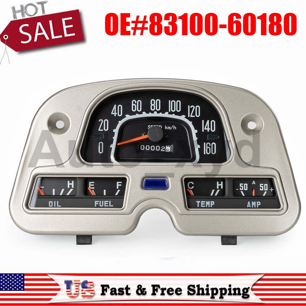 ya 2 6.29 1-Pack Speedometer Cluster 83100-60180 for Toyota for Land Cruiser FJ40 BJ40 FJ45