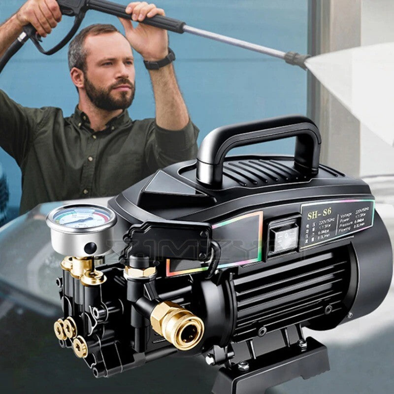 ya 26 SH-S6 High Pressure Cleaner Portable Household Car Washing Pump 220V High Power
