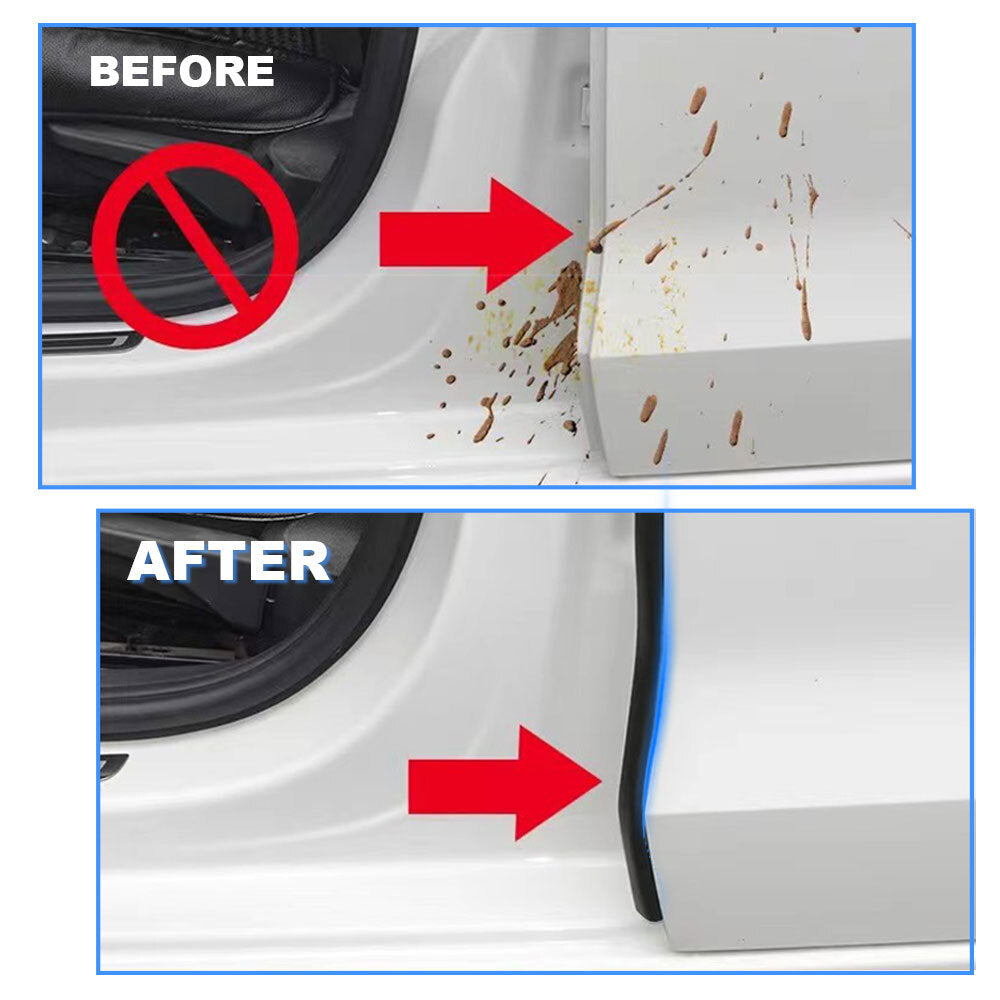 ya 5 8.7 2X for Hyundai Accessory Car Door B Pillar Rubber WeatherStrip Seal Edge Molding