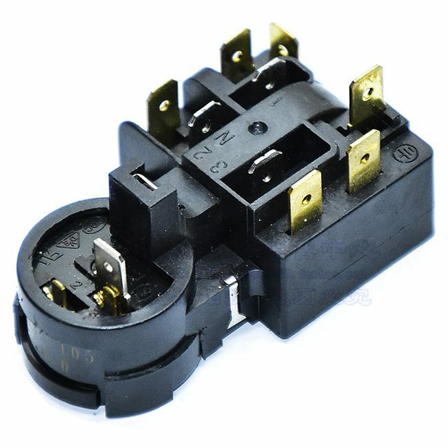 ya 26 QP3-12A Reigerator PTC Start Relay+Overload Protor For 